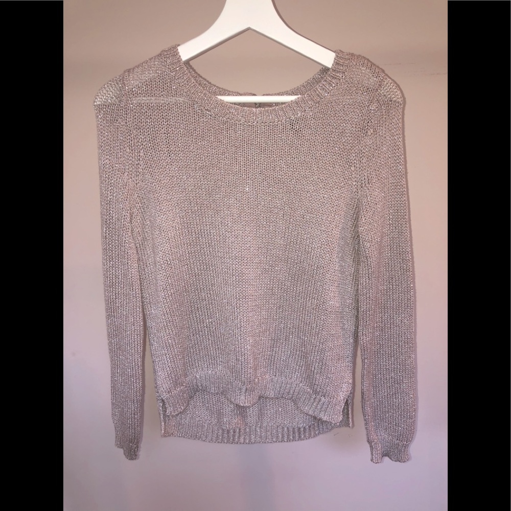 H&M Sparkly Knit Sweater